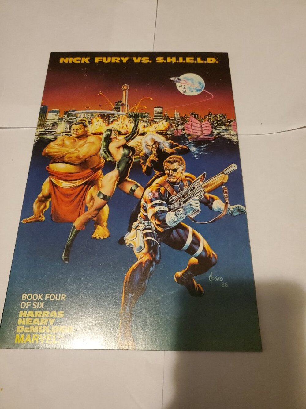 MARVEL NICK FURY VS S.H.I.E.L.D. FOUR OF SIX COMIC BOOK